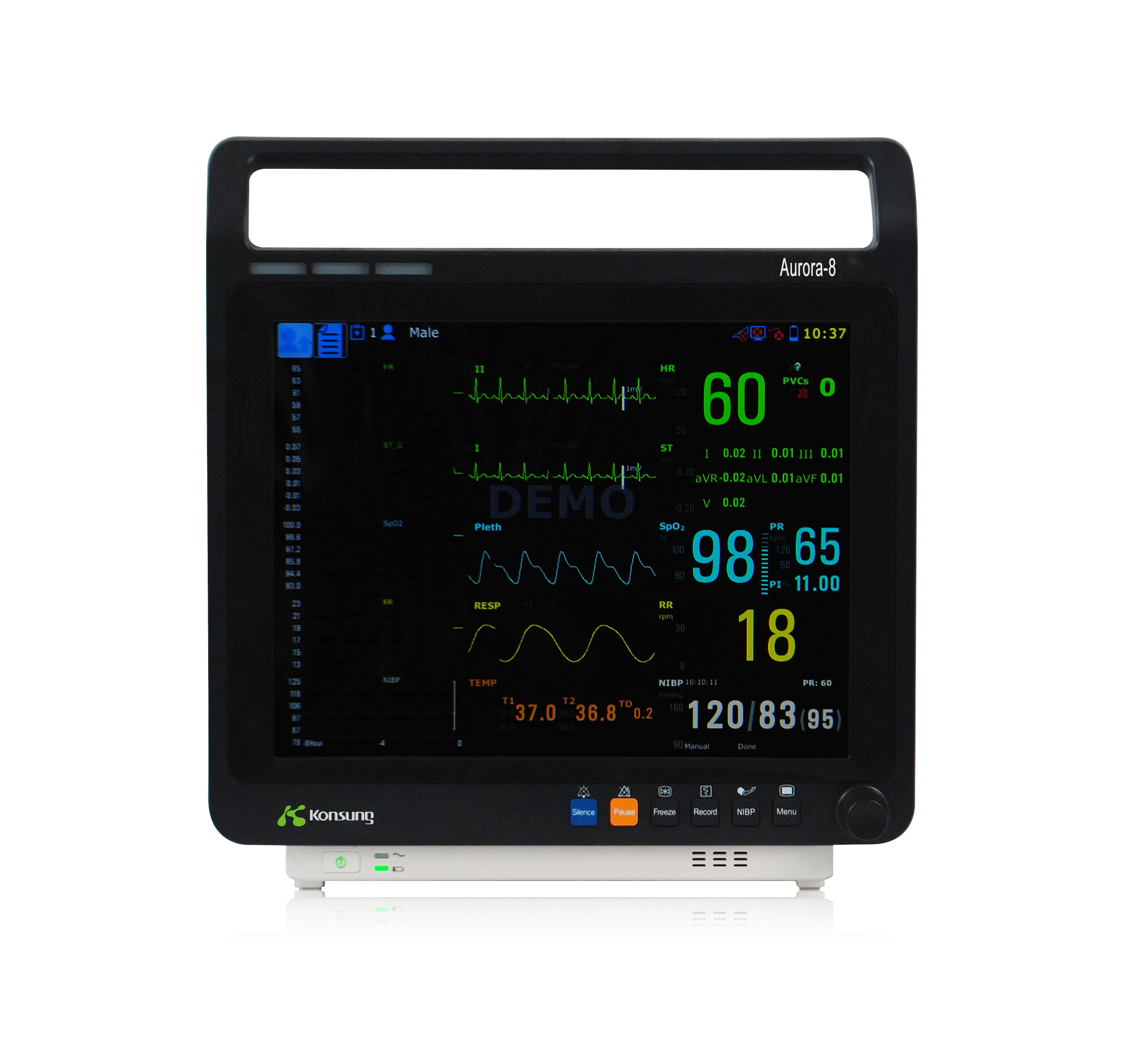 Монитор пациента AURORA-8 8,4 дюйма с высоким разрешением для людей