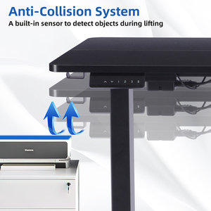 Electric Dual Motor Height Adjustable Standing <strong>Desk</strong> Extendable Mechanical Office Lifting Table <strong>Computer</strong> PC <strong>Desk</strong> for <strong>Home</strong> - Product Image 5