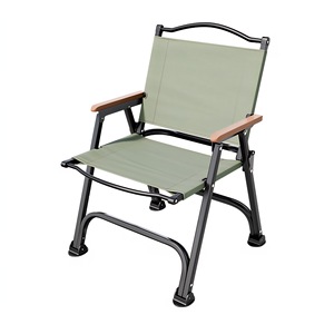 Sedia da Giardino Pieghevole Portatile Kermit, <span class=keywords><strong>Set</strong></span> Sedia e Tavolo per Pesca, Spiaggia, Campeggio, Mobili da Esterno in Acciaio al Carbonio - Product Image 1