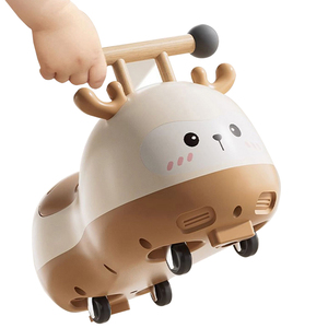 <span class=keywords><strong>Patinete</strong></span> de ruedas <span class=keywords><strong>universal</strong></span> antivuelco para niños Yo-Yo silencioso Carro de caballos mecedora tres en uno con batería de alimentación para bebés - Product Image 5