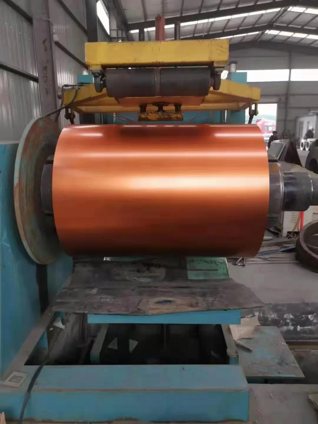 Bobine d'acier revêtue de couleur de haute qualité Fabrication en Chine pour les matériaux de construction pour les plaques de toit en métal