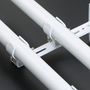 Supports de tringle à <span class=keywords><strong>rideau</strong></span> pour la maison, robustes, en fer noir, étanches, installation facile, haute qualité - Product Image 6