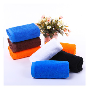 Chất lượng hàng đầu 100% bông cửa hàng cắt tóc tóc Salon khăn Bleach Proof mặt vải khăn bông toallas de Algodon - Product Image 5