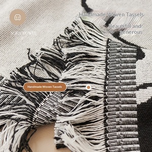 <span class=keywords><strong>Housse</strong></span> <span class=keywords><strong>de</strong></span> coussin <span class=keywords><strong>de</strong></span> canapé en coton tissé, antidérapante, élastique, respirante, à motif géométrique, couverture intégrale, 6 couleurs, trois places, quatre saisons - Product Image 3