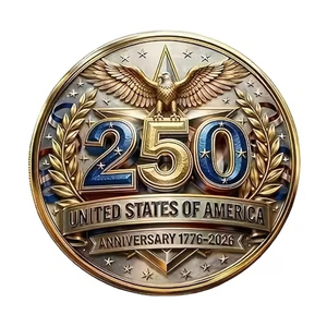 Moneta Commemorativa del 250° Anniversario degli Stati Uniti 1776-2026, Moneta Patriottica da Collezione - Product Image 4