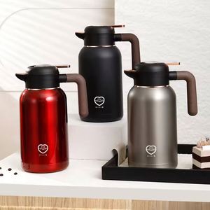 304 Stainless Steel Vacuum Thermos <b>Flask</b> 1.5L/2L Insulated Hot/Cold <b>Coffee</b> Water Jug for Business Gifts Office Use - Product Image 2