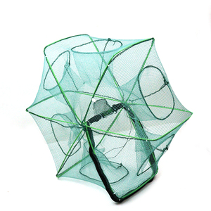 Fishpot poligonal de 6-16 Agujeros al por mayor de fábrica original para pescar camarones o peces - Product Image 2