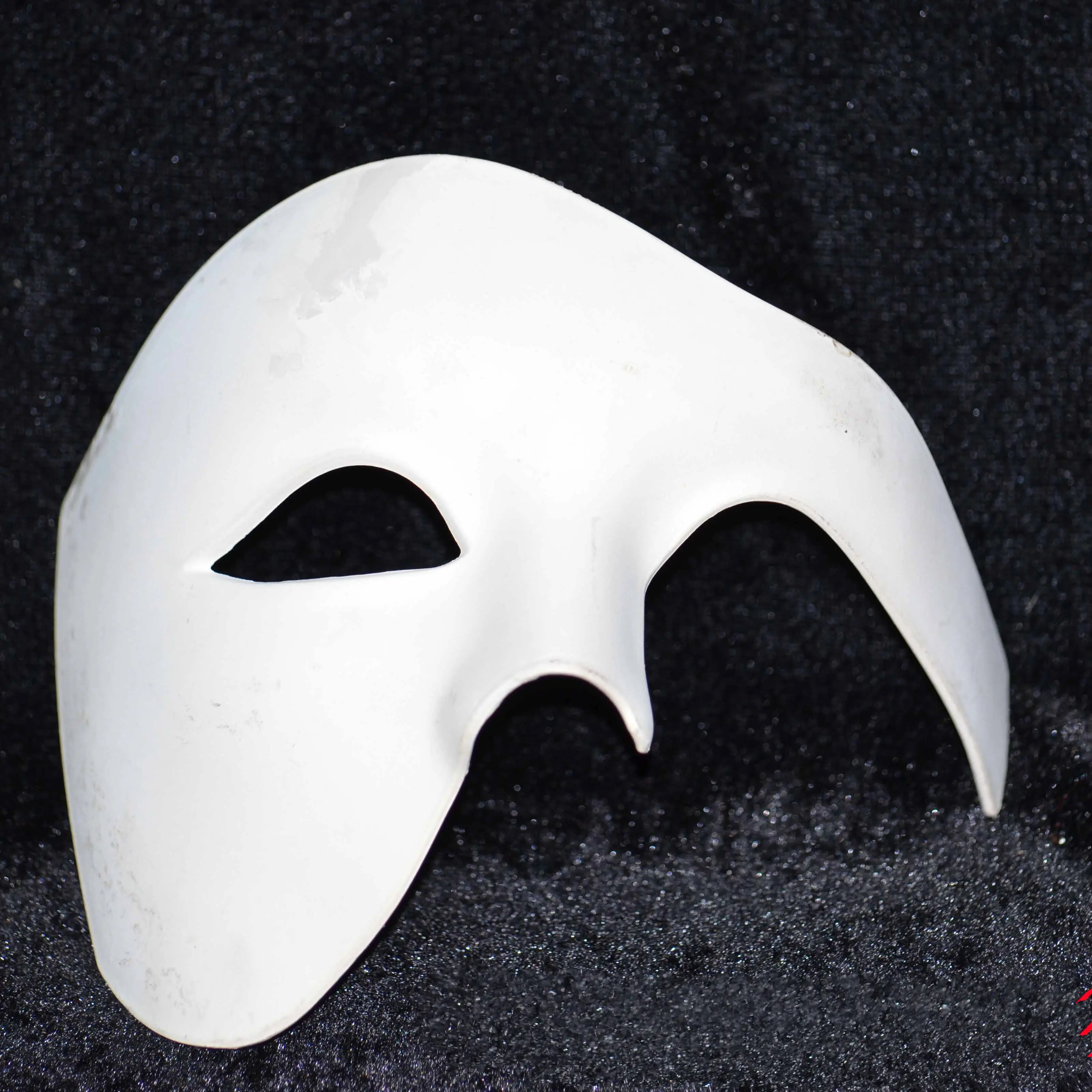 White & Black Plastic Party Maskerade Maske für Halloween-Events und alle Karnevals partys