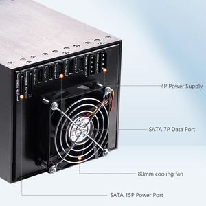 Unestech st3550b nhôm 5-BAY 3.5 ''Sata Hot Swap <span class=keywords><strong>HDD</strong></span> bao vây với 3x5.25'' Ổ đĩa quang-Guangdong Xuất xứ - Product Image 5