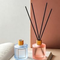 Diffuseur d'ambiance sans flamme 50 ml avec huile essentielle aromathérapeutique longue durée – Parfum idéal pour chambre et salle de bain