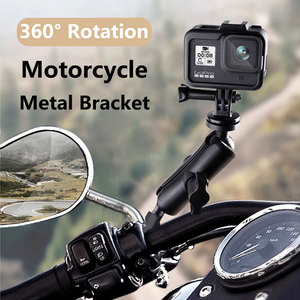 Adaptateur de boule de base angulaire pour <span class=keywords><strong>Go</strong></span> <span class=keywords><strong>Pro</strong></span> Support à dégagement rapide Montage à vis à 360 degrés Mini caméra Support de tête sphérique pour gopro pour Ram - Product Image 3