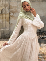 Nouvelles Robes en Gros : Modèles Amples Grande Taille, Longues à Motifs Floraux, Taille Cintrée, Abaya Élégante pour Femme, Tenue Quotidienne Décontractée