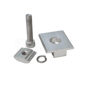 Pince centrale solide <span class=keywords><strong>solaire</strong></span> en matériau Al6005-T5 facile à installer pour connecter et fixer un <span class=keywords><strong>panneau</strong></span> <span class=keywords><strong>solaire</strong></span> <span class=keywords><strong>sur</strong></span> des rails - Product Image 5