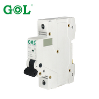 Interruptor Automático Miniatura (MCB) Monofásico/Bifásico de 220V CA 40A con Capacidad de Ruptura de 10KA