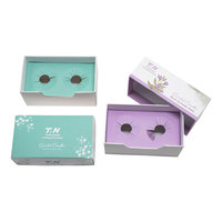 Base de couvercle en carton recyclable personnalisée écologique très vendue conception populaire pour les chaussettes emballage cadeau avec logo