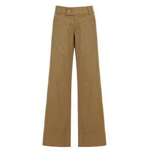 Vaqueros de Pierna Recta de Tiro Bajo Transpirables y a la Moda para Mujer - Pantalones de Mezclilla Sólidos Estilizadores de Estilo Minimalista y Versátil - Product Image 6