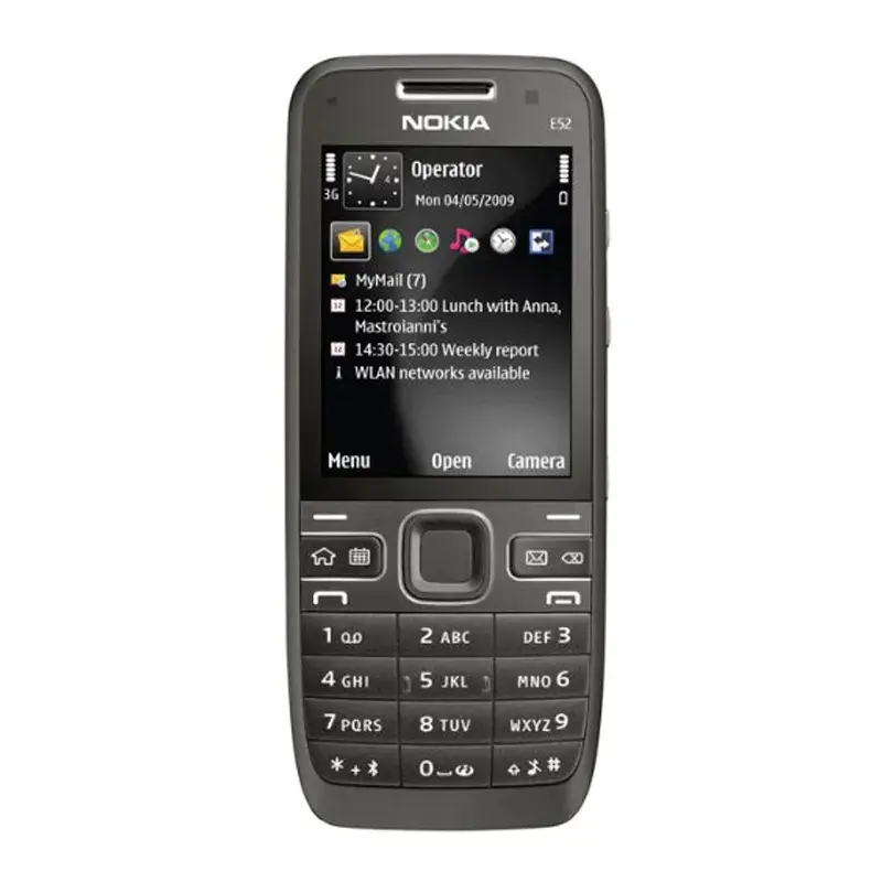 New cross-border E52 non smartphone 3G elderly phone student button straight board phone