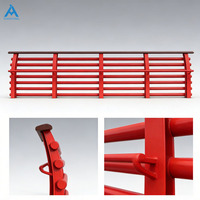 Garde-corps de passerelle en acier inoxydable sur mesure, protection IP65, assemblage facile, couleur et taille personnalisables