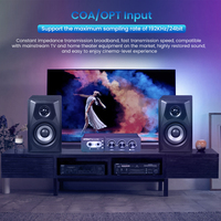AIYIMA USB Gaming DAC Headphone Amplifier Hub Mini USB Decoder untuk PS5 Speaker Gaming Aktif Desktop Stage Audio DAC-A2 PRO