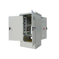 Armoire extérieure W-TEL d'équipement IP55 19 "boîtiers d'alimentation d'énergie de Cabinet de télécom du support 42U avec le climatiseur