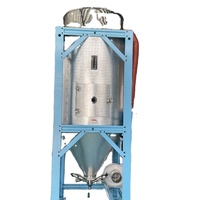 Sécheur à trémie en acier inoxydable Mitex 2000 kg, souffleur 2200 W, chauffage 48 kW pour ligne d'extrusion d'injection de plastique (PET/TPU/ABS/PBT)