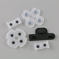 Coussinet en silicone conducteur transparent et souple pour manette, usage universel