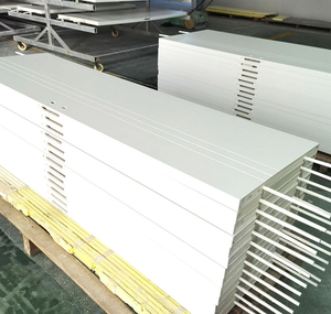Porte intérieure en WPC blanc apprêté, design moderne Anhui, taille personnalisée, surface lisse, résistante à l'eau, prix usine <span class=keywords><strong>SunnyTech</strong></span> - Product Image 3