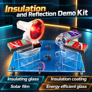 Kit d'affichage des performances des films teintés pour voitures Linshang FS3150 pour les tests de rejet de chaleur solaire et de transmission des UV - Product Image 2