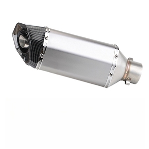 Tubo de Escape Universal para Motocicleta con Diseño Hexagonal Pequeño y Redondo, Apto para Modificación de Ninja400, Z900, R3, S1000RR - Product Image 1