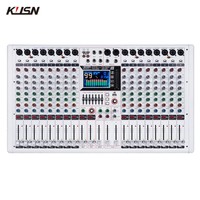 Console Numérique 8/12/16 Canaux 99 DSP Professionnelle, Table de Mixage Audio Amplifiée avec Bluetooth USB, Type Soundcraft