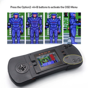 Hispeedido สำหรับ ATARI LYNX 1 IPS LCD 3.5 นิ้ว 640x480 ชุดจอภาพเรโทรพิกเซล 720P <span class=keywords><strong>HDMI</strong></span> สำหรับคอนโซล ATARI LYNX i - Product Image 3