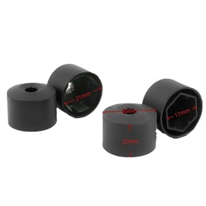 Tuercas de Seguridad Antirrobo Negras 1K0601173A para Volkswagen New Jetta Golf Bora Sagitar Magotan, Material PP - Product Image 4