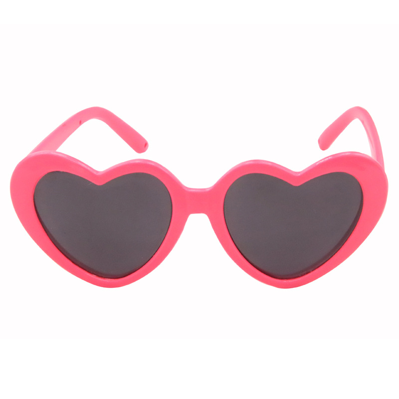 #04 Occhiali Cuore Rosso+Nero