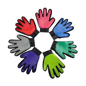 Guantes para acariciar gatos, guantes para eliminar el pelo, guantes de masaje para gatos y perros, guantes de masaje de 5 dedos, guantes para acariciar mascotas. - Product Image 5