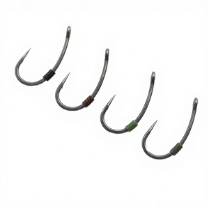 Accesorios de Pesca de Carpa, Fundas de Silicona para Anzuelos, para Uso en Lagos de Agua Dulce, Compatibles con Anzuelos 2, 4, 6, 8, 200 Piezas/Caja - Product Image 2