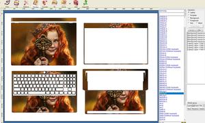 Daqin Custom Tablet <span class=keywords><strong>Skin</strong></span> Sticker Bescherming Rug Huid Snijden <span class=keywords><strong>Laptop</strong></span> Stickers <span class=keywords><strong>Laptop</strong></span> Huid Afdrukken Software Master - Product Image 2