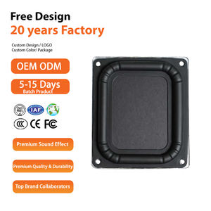 Accessoires OEM ODM personnalisables en métal et fer pour unité de haut-parleur amplificateur bidirectionnel 4 voies et subwoofer rectangulaire - Product Image 1