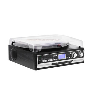 Tourne-disque audio domestique à succès avec <span class=keywords><strong>lecteur</strong></span> <span class=keywords><strong>CD</strong></span>/cassette, radio AM/FM, encodage et lecture USB/SD, fournisseur OEM/ODM - Product Image 5