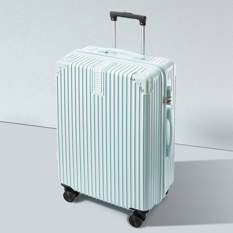 Intérieur zippé élégant en bleu ciel avec doublure intérieure