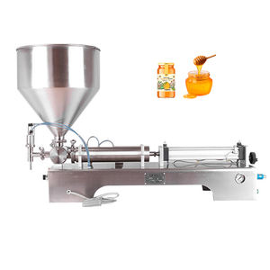 Máquina de llenado neumática para chocolate, miel, crema, mantequilla de cacahuete, champú, yogur, salsa, loción, kétchup y mayonesa - Product Image 3