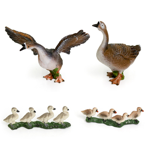 BEFLY Juguetes de <span class=keywords><strong>Animales</strong></span> de <span class=keywords><strong>Granja</strong></span> de Plástico, Caballo, Cerdo, Modelo de Animal Doméstico Sólido de PVC - Product Image 6