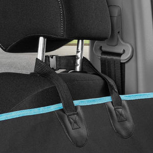 Funda Protectora para Asiento Trasero de Coche para Perros, Tipo Hamaca, con Bolsillo de Almacenamiento y Costuras Antideslizantes - Product Image 4