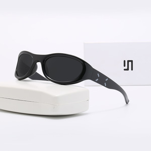 Lunettes de soleil polarisées Lululemon pour le cyclisme, monture Tr90, lunettes de sport coupe-vent avec étui pour les activités de plein air - Product Image 1