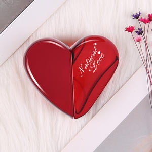 Profumo Naturale da Donna a Forma di Cuore Rosso, Fragranza Floreale a Lunga Durata, Regalo Quotidiano Casual per Lei - Product Image 1