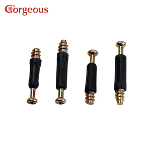 Fixation de serrure de caméra à vis, pièces, magnifique, boulon de verrouillage pour meubles, cheville - Product Image 4