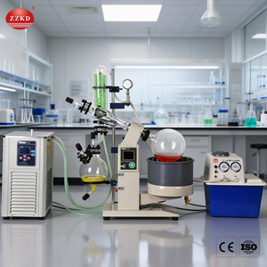 Máquina Profesional de Extracción de Aceite de Etanol, Baño de Agua, Destilador Eléctrico Digital, Evaporador Rotatorio de 5L - Product Image 1