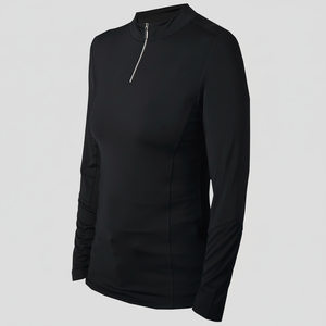 Venta caliente señoras elegantes ecuestres Base Layer Tops Canleo OEM camisa de manga larga equitación elegante OEM Tops Para Caballo - Product Image 1
