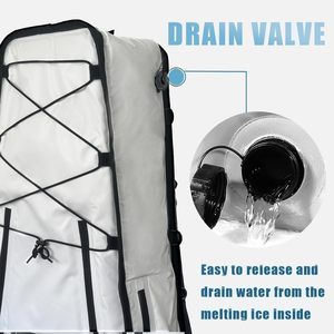 Buffalo dişli PVC yalıtımlı Kayak balık soğutucu çanta taşınabilir su geçirmez sızdırmaz balıkçılık çanta öldürmek - Product Image 6