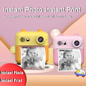 Fotocamera Istantanea in Plastica per Bambini del Produttore, Schermo da 2 Pollici, <span class=keywords><strong>Stampa</strong></span> Istantanea, Ideale per Selfie, Portatile, Regalo di Compleanno - Product Image 2