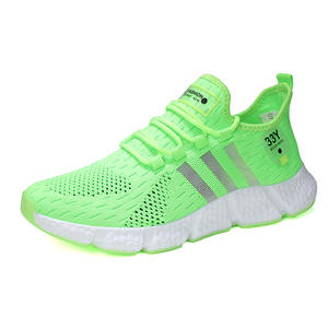 2026 Summer <b>Men's</b> Breathable Sneakers Korean Style Fly Woven Mesh Casual Running <b>Shoes</b> Large Size Trendy Sports Footwear - Product Image 5
